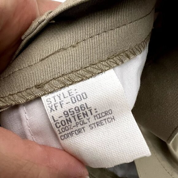 Tail Golf Khaki High Waist Micro Poly Comfort Stretch Athletic Shorts Womens 8 N - Picture 4 of 8